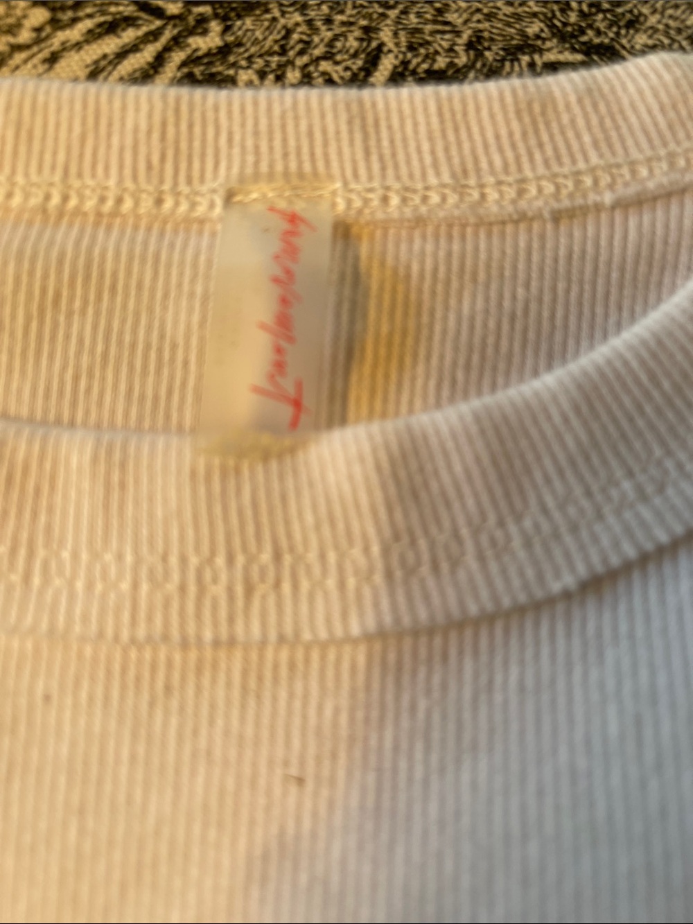 Free people movement stretchy white cropped top - Picture 3 of 6